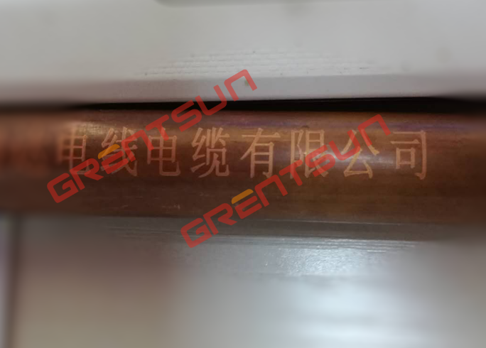 吉瑞祥金屬護(hù)套線纜激光打碼效果 吉瑞祥金屬護(hù)套線纜激光打碼效果